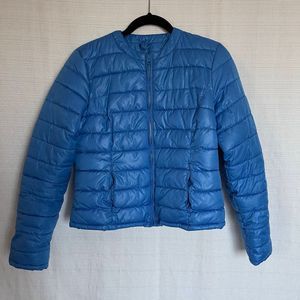 Women’s 6P.M. Blue Beautiful Short Outwear Jacket Sz M